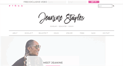 Desktop Screenshot of jeaninestaples.com